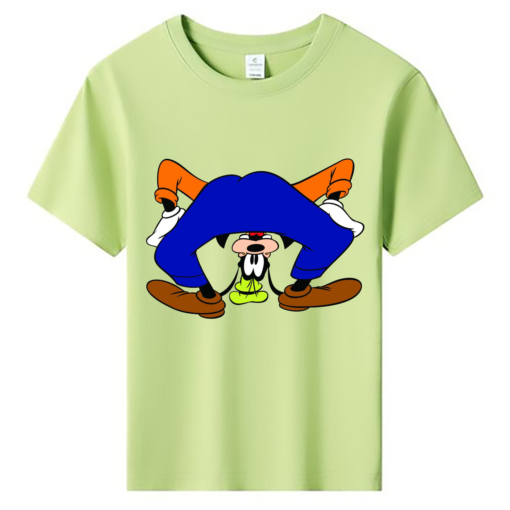 ミッキーマウス Mickey Mouse 綿100％キッズTシャツ（フロントプリント）